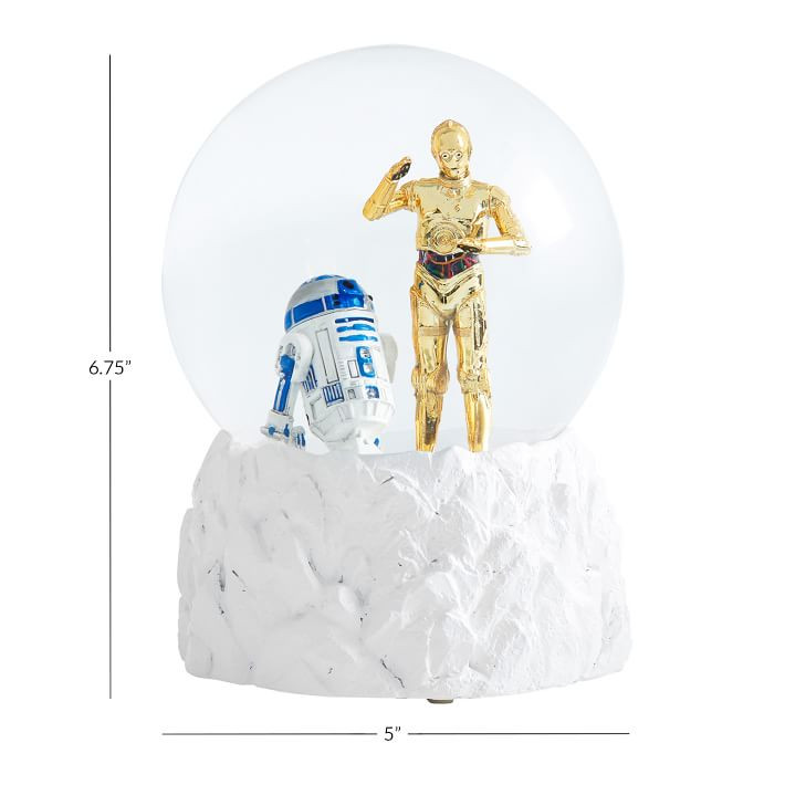 Star Wars™ R2-D2™ C-3PO™ Snow Globe | Pottery Barn Teen | Pottery Barn Teen