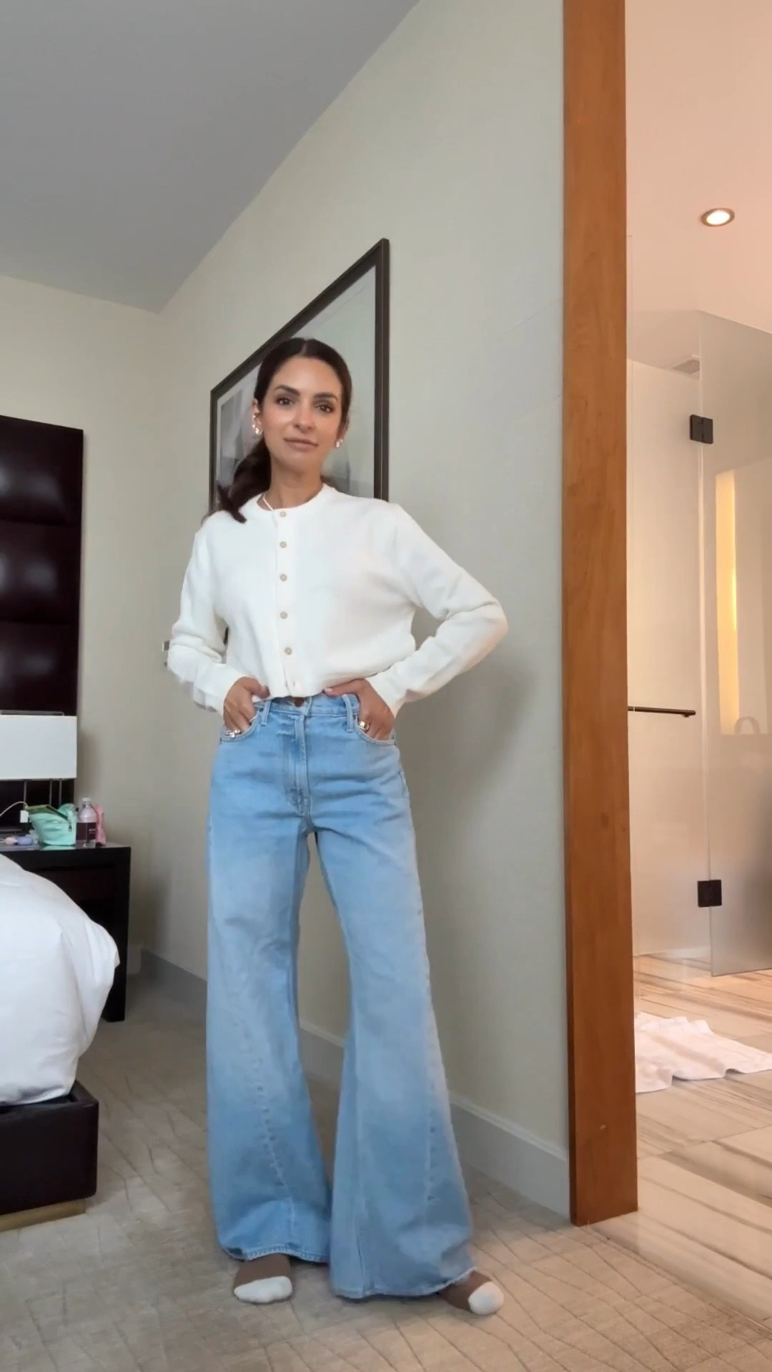 You are all loving these jeans! Super trendy right now. I’m wearing my true size 24 in the petite length which fits so perfectly for me, I'm 5'1.5 for ref. 

#LTKPetite #LTKgrwm #LTKootd