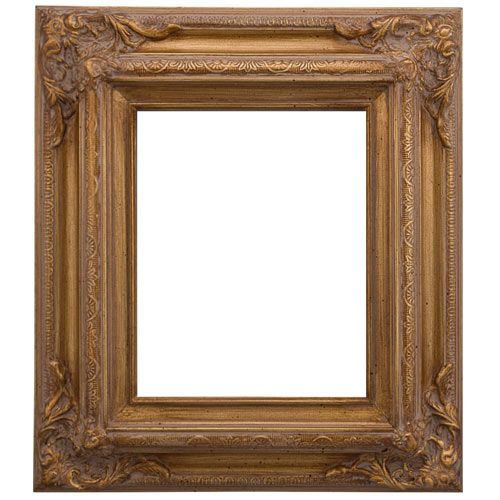Ornate Warm Gold Wood Picture Frame | Picture Frames