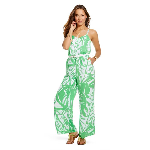 Lilly Pulitzer for Target Women's Satin Jumpsuit - Boom Boom | Target
