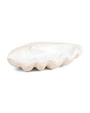16in Pearlized Shell Bowl | TJ Maxx