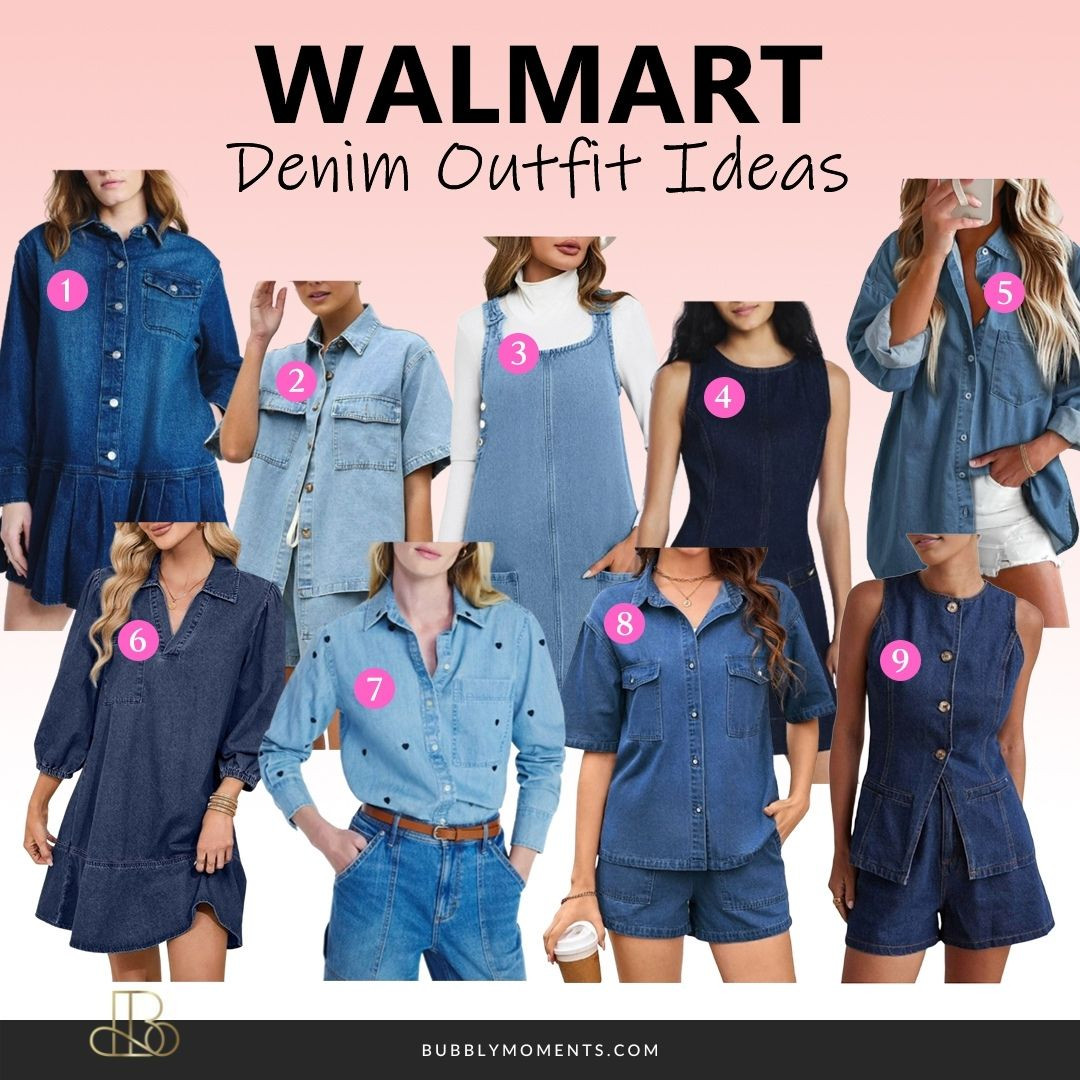 Denim outfits made easy 🤍 These women’s denim outfit ideas are perfect for everyday wear and simple styling. From classic jeans to easy denim pieces, these looks are comfortable, versatile, and easy to put together.
Whether you’re running errands, meeting friends, travelling, or enjoying casual days out, denim outfits make getting dressed simple. Pair denim with basic tops, cosy layers, or everyday shoes for a look that feels relaxed but still put together. These pieces are easy to mix and match and work well across seasons, making them great wardrobe staples.
Save this post for denim outfit inspiration and tap to shop ✨
#LTKootd #LTKFindsUnder100 #LTKFindsUnder50 #denimoutfits #womensdenim #denimstyle #casualoutfits #everydaystyle #womensfashion #outfitinspo #fashioninspo #walmartfashion  

 