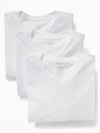 Go-Dry Crew-Neck T-Shirts 3-Pack | Old Navy (US)