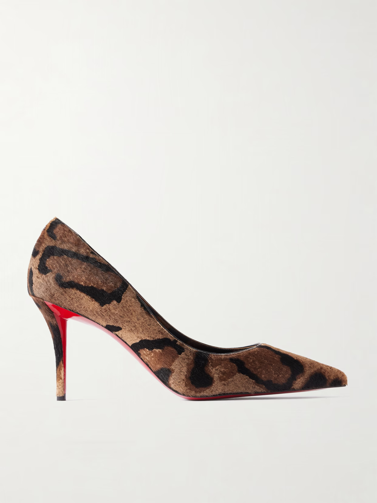 Christian Louboutin - Miss Z 80 Leopard-print Calf Hair Pumps - Animal print | NET-A-PORTER (US)