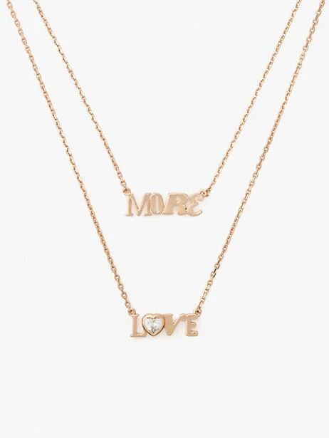 spell it our more love double pendant | Kate Spade (US)