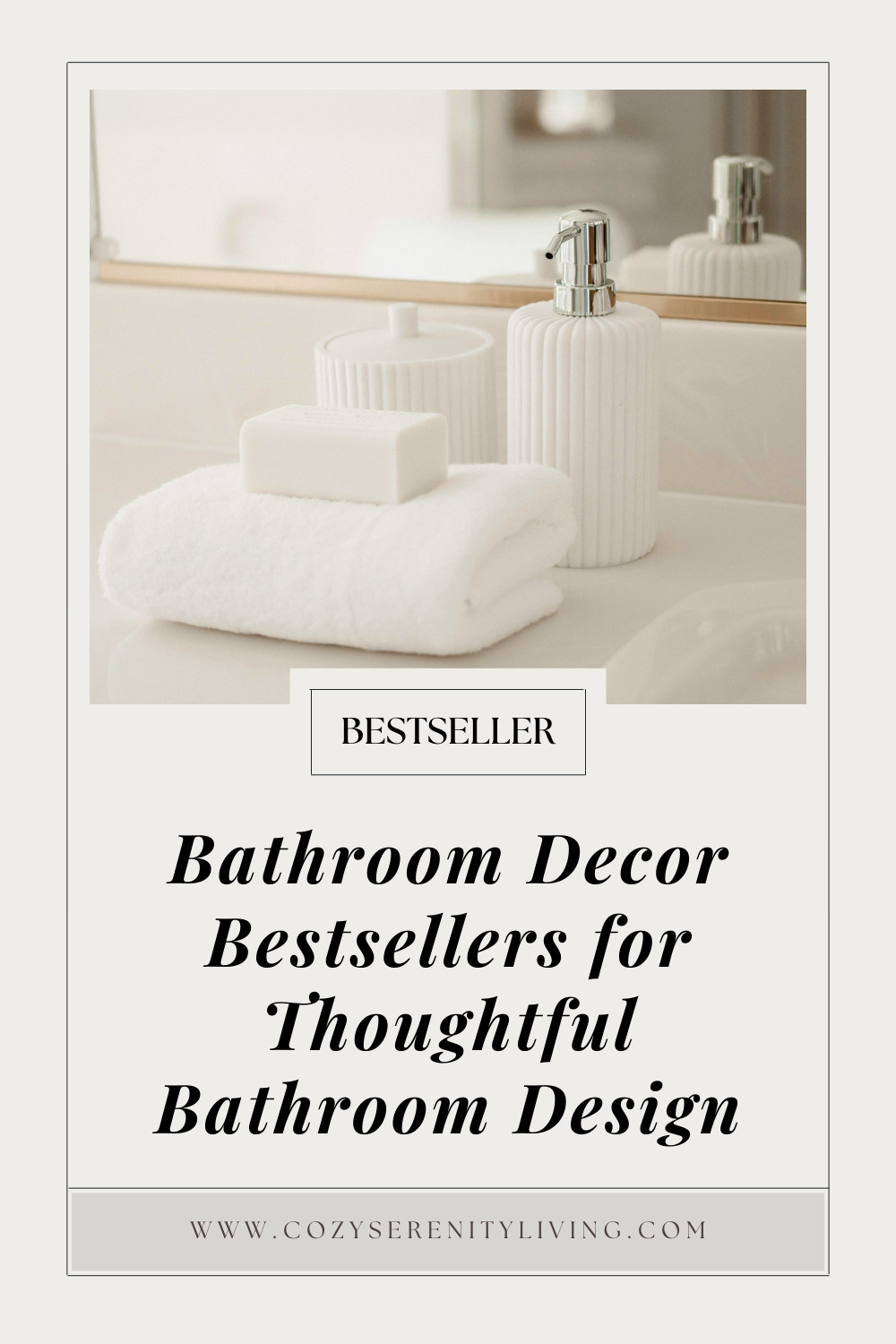 Bathroom Decor Bestsellers for Thoughtful Bathroom Design

Create a calm, spa-like bathroom with clean lines, soft white textiles, and elegant ceramic accessories. Ribbed soap dispensers, minimal storage jars, and plush towels bring order and warmth to your sink area while keeping the look refined and uncluttered. These bestselling bathroom decor pieces help you design a space that feels intentional, serene, and effortlessly aesthetic every day. bathroom decor ideas, neutral bathroom styling, ceramic bathroom accessories, minimalist sink decor, spa bathroom look, white bathroom accents, aesthetic bathroom counter, modern bathroom decor, bathroom organization, calm home styling 

 

#LTKdayinmylife #LTKHome #LTKSaleAlert