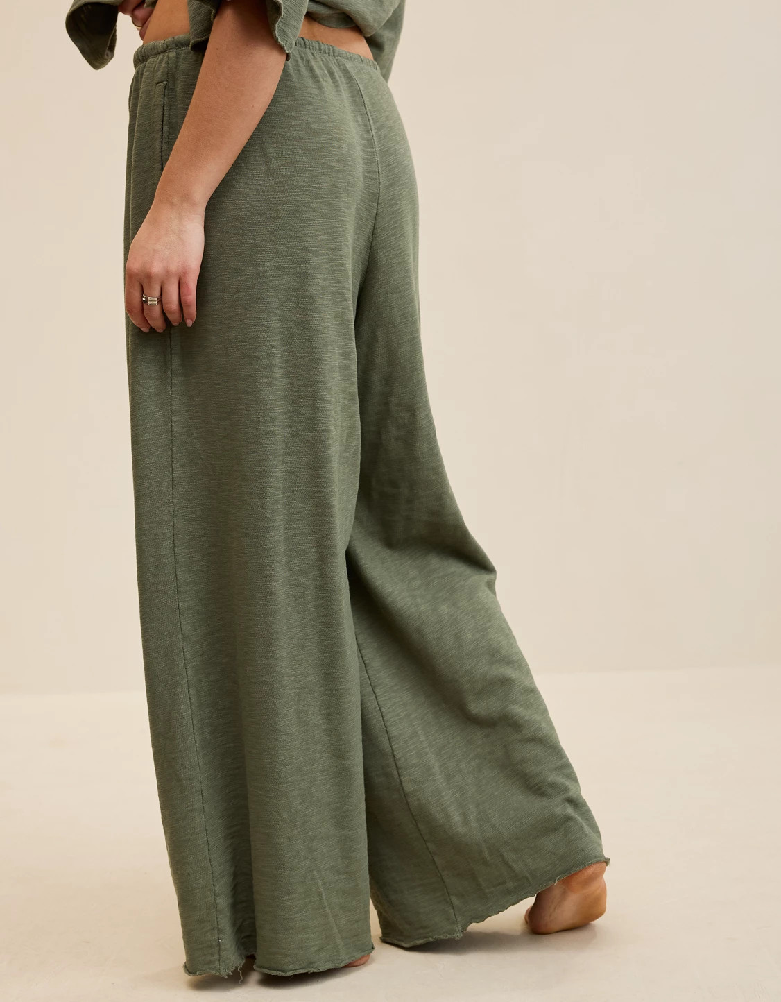 Aerie It's Casual Knit Slub Trouser | Aerie