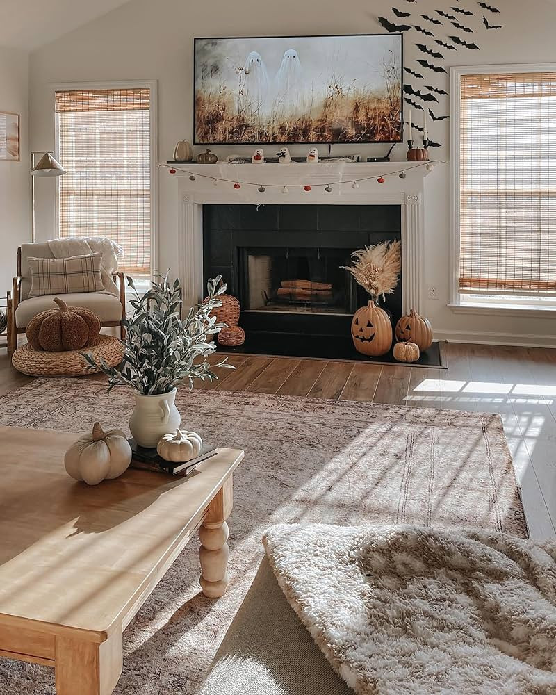 TWOPAGES No Drill Jute Bamboo Blind Cordless Roman Shade for Kitchen Windows Custom Made Light Fi... | Amazon (US)