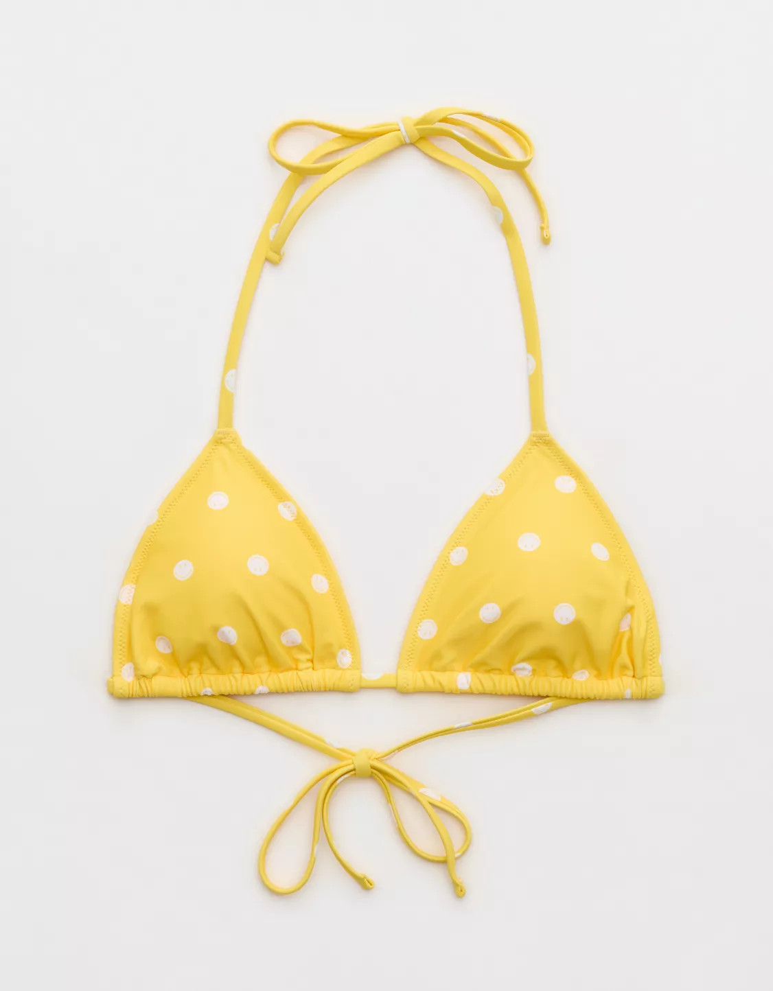 Aerie | Smiley® String Triangle Bikini Top | Aerie