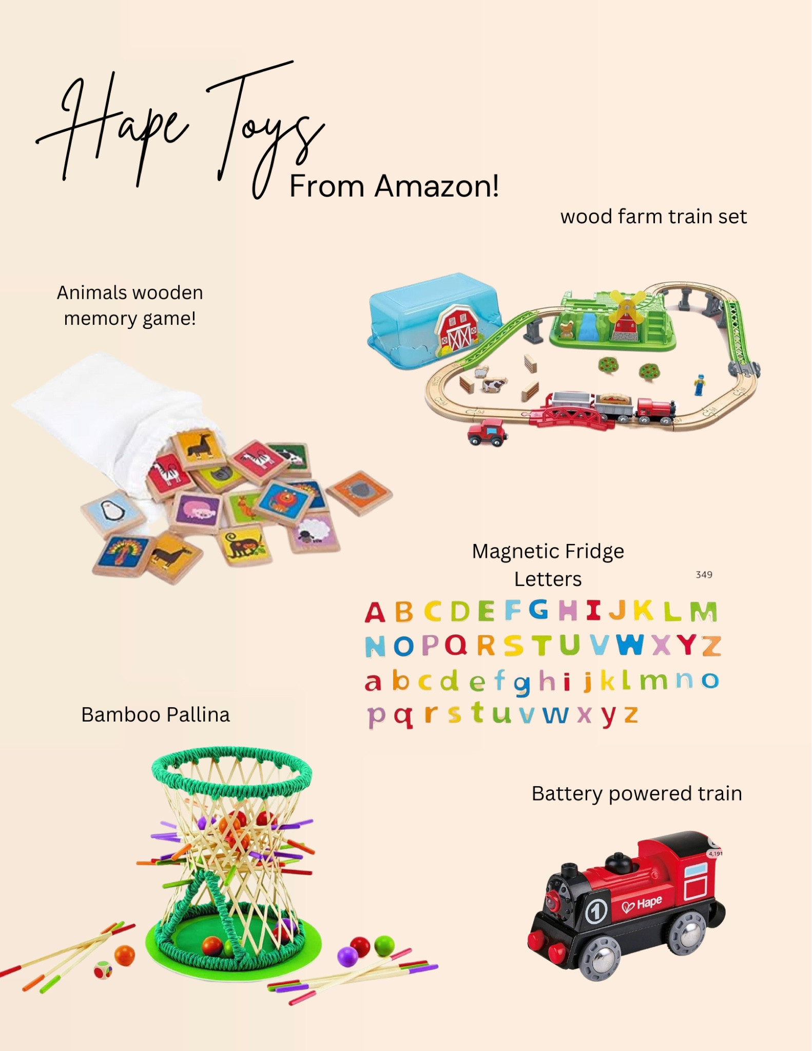 Safe wooden toddler toys! #woodtoys #trainset #nontoxic 

#LTKbaby #LTKBacktoSchool #LTKfamily