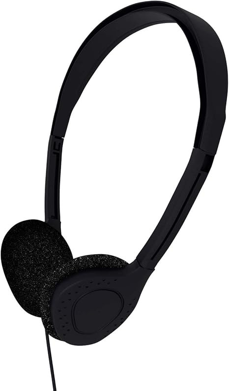 Maeline On-Ear Headphones with 3.5 mm Headphone Plug - 1 Pack - Black | Amazon (US)