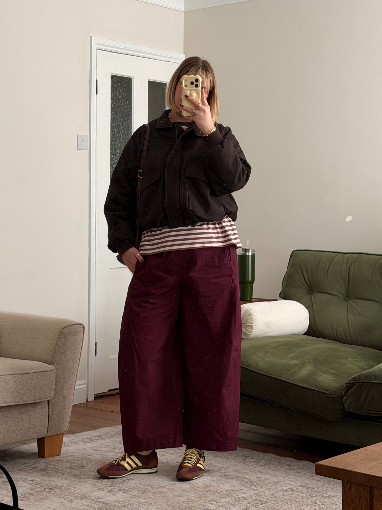 Cos barrel leg trouser outfit idea x

#LTKuk #LTKmidsize