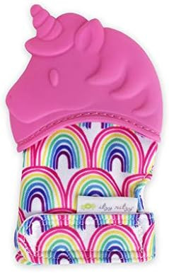 Itzy Ritzy Silicone Teething Mitt – Soothing Infant Teething Mitten with Adjustable Strap, Crin... | Amazon (US)