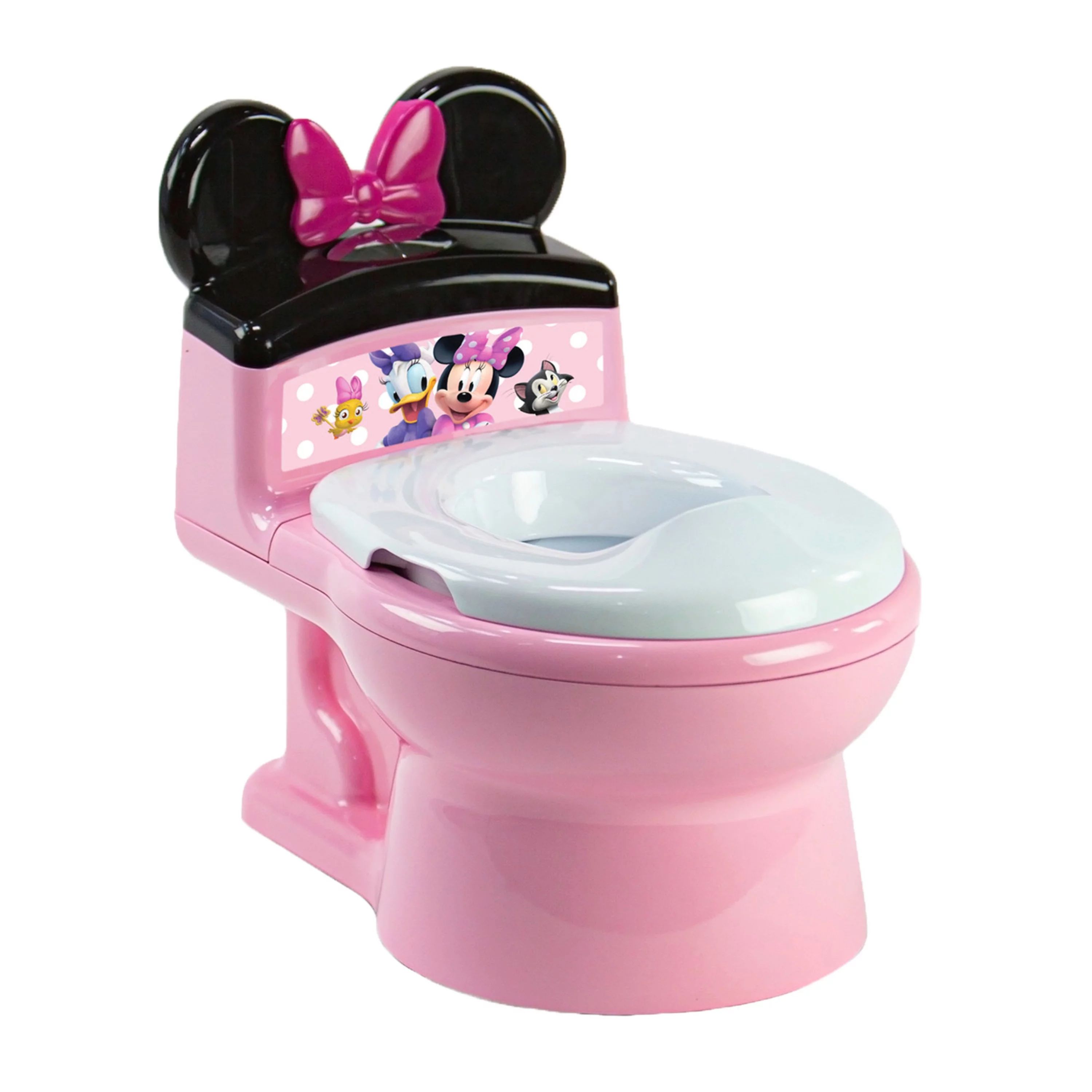 The First Years Disney Minnie Mouse 2-in-1 Potty Training Toilet, Toddler Toilet and Training Sea... | Walmart (US)