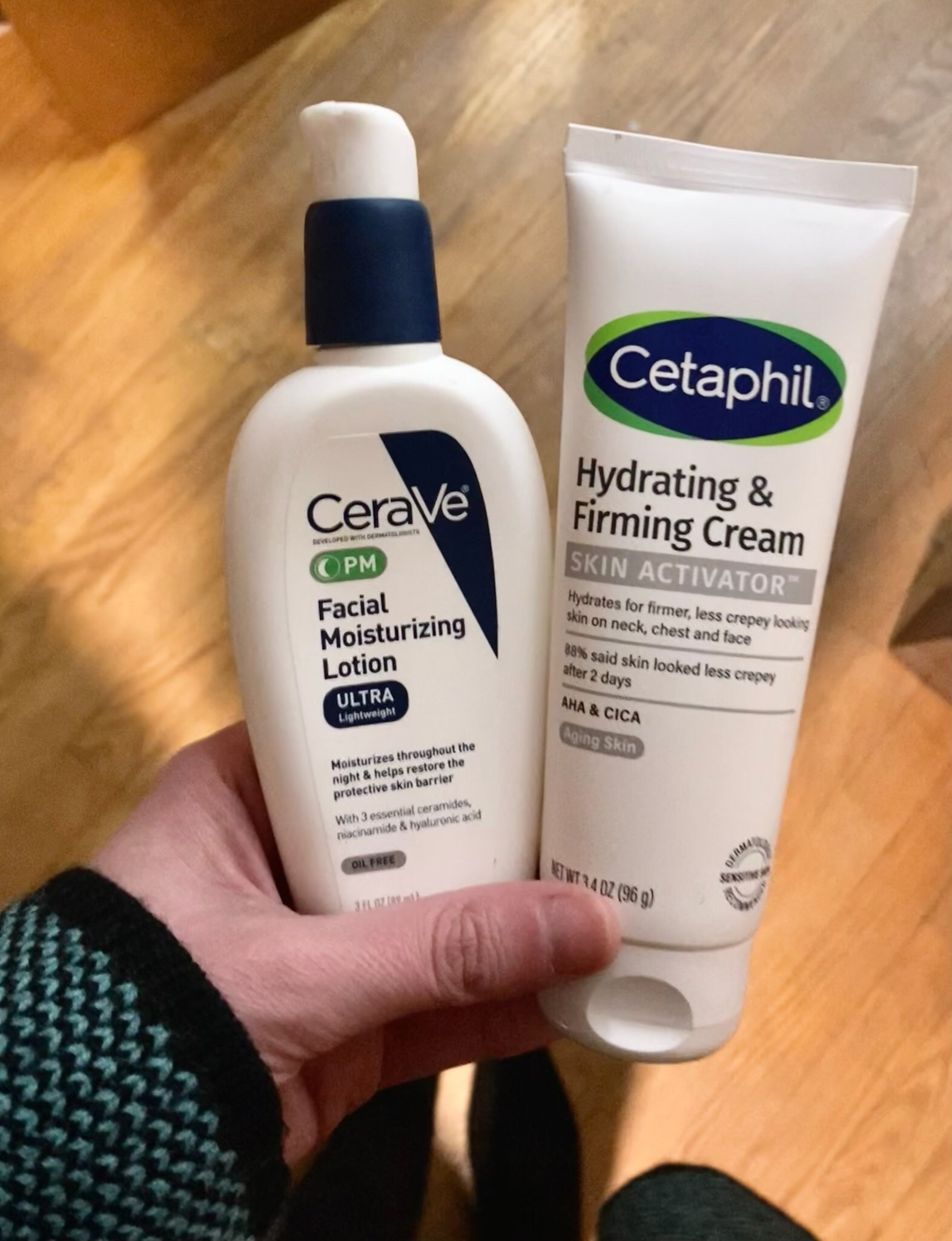 This cetaphil hydrating firming neck cream is better than the viral amazon one. We’ve tried both and this improved the lines on our neck 

Cerave is our fav! This pm lotion 🧴 is lightweight 


#LTKselfcare #LTKSeasonal #LTKBeauty