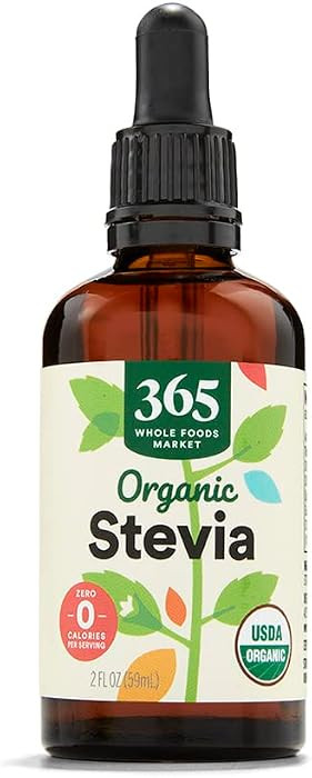 365 by Whole Foods Market, Organic Stevia Liquid Extract, 2 Fl Oz | Amazon (US)