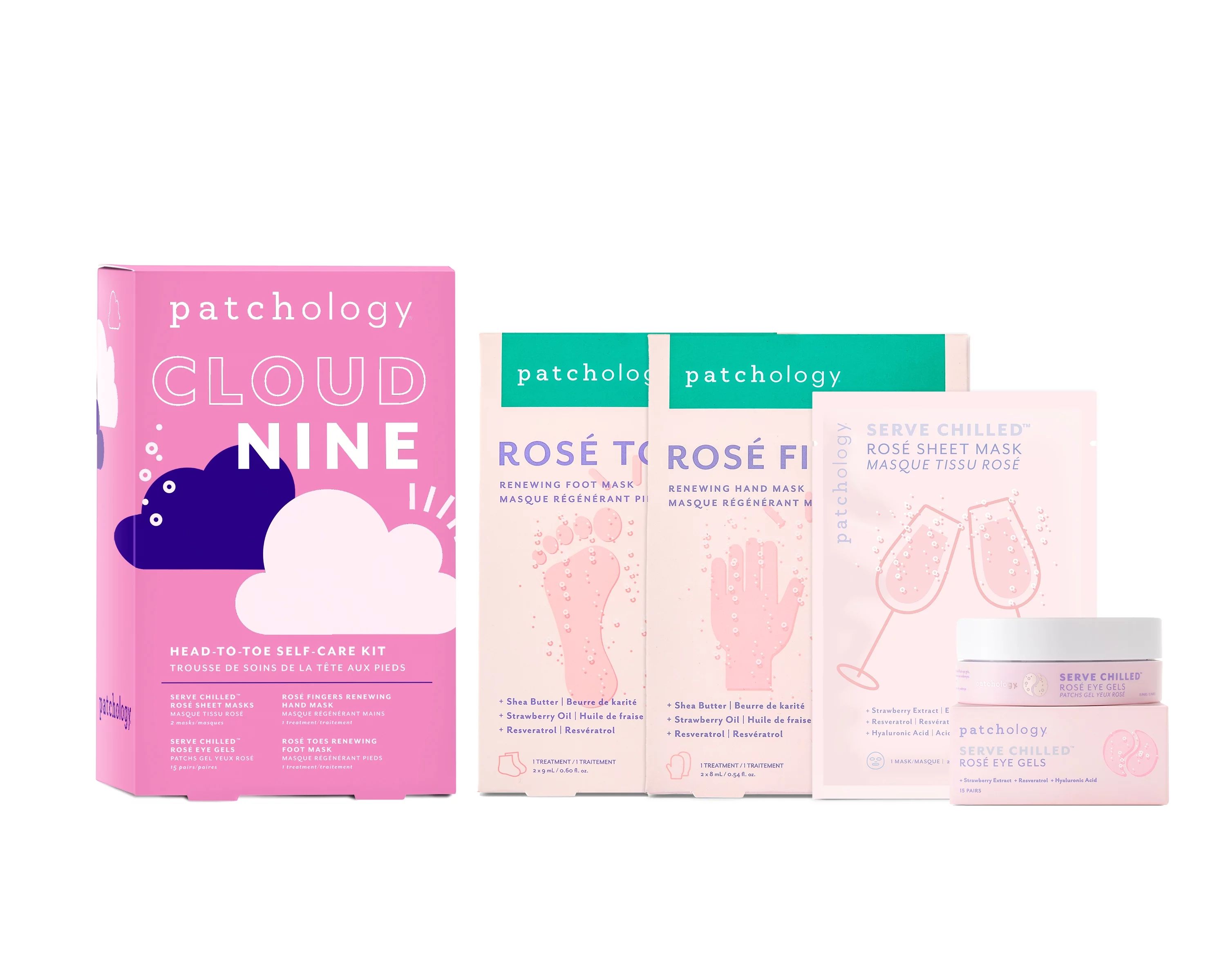 ($65 Value) Patchology Cloud Nine, 4-Piece Head-to-Toe Self-Care Kit | Walmart (US)