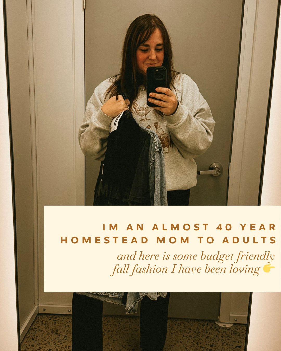 I’m a near-40-year-old homestead mom with adult kids — and this is what I’ve been loving lately from Walmart Fall Fashion.
Affordable, practical, and still cute enough to wear from barn chores to dinner in town. I’m slowly learning that fashion in this season of life is all about comfort, confidence, and finding pieces that actually fit real life.

Everything’s linked in my Walmart Fashion link in bio — or comment SHOP and I’ll send all the links straight to your DMs. 🧡

#fallfashion #walmartfinds #budgetfriendlystyle #momstyle #homesteadlife #countryfashion #fallowandblossom #simplelivingstyle #realmomstyle #everydayoutfits

#LTKMidsize #LTKSeasonal #LTKPlusSize