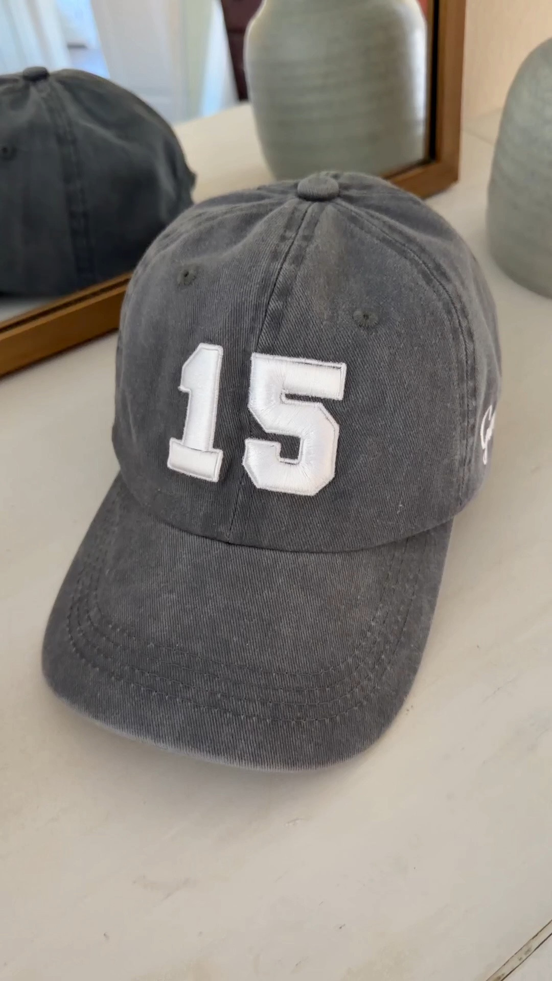 Customized hat for sports moms or dads

#LTKSeasonal #LTKKids #LTKMens