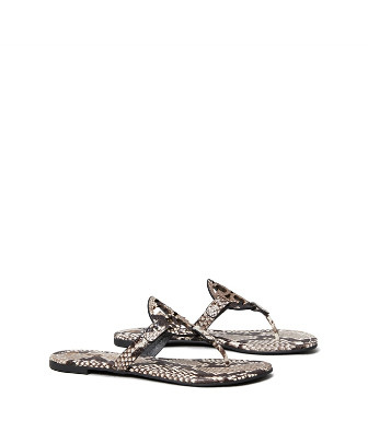 Tory Burch Miller Sandal, Embossed Leather | Tory Burch (US)