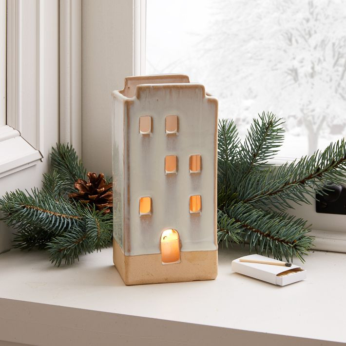 Village Tealight Candleholders | West Elm (US)