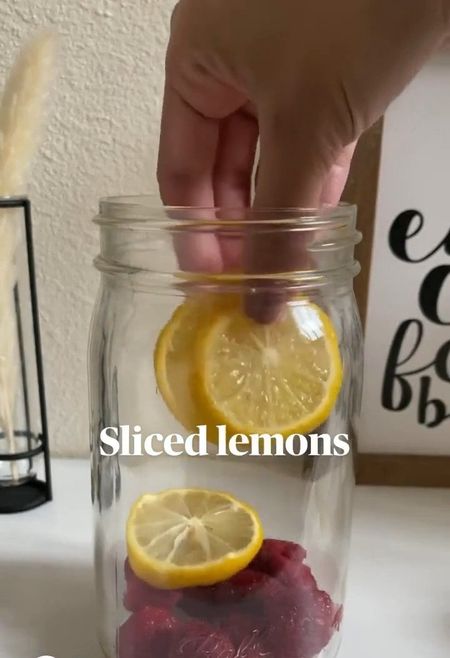 Usually in the summer I love making fruit infused water. With this Texas weather 🔥 staying hydrated is a MUST! 
This one is a Raspberry + Lemon 🍋 infused water. 

I have so many water infused recipes that I’ll be sharing in the next few weeks so stay tuned! 
You can easily find them on my collection folder😊

#LTKSeasonal #LTKfamily #LTKswim