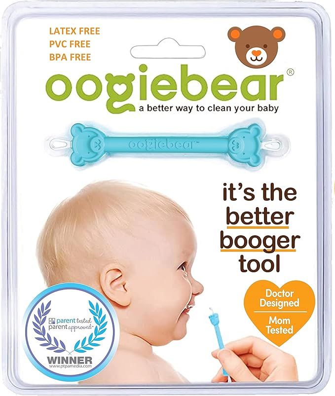 oogiebear - Nose and Ear Gadget. Safe, Easy Nasal Booger and Ear Wax Remover for Newborns, Infant... | Amazon (US)