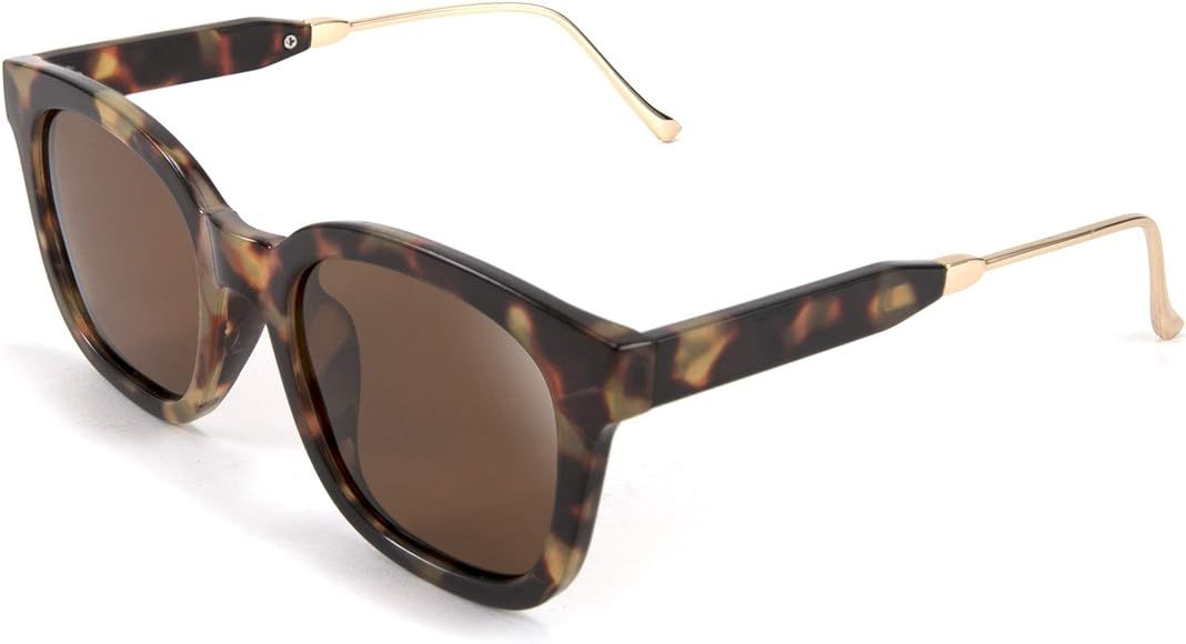 FEISEDY Classic Polarized Square Sunglasses Women Men UV400 Lenses B2624 | Amazon (US)