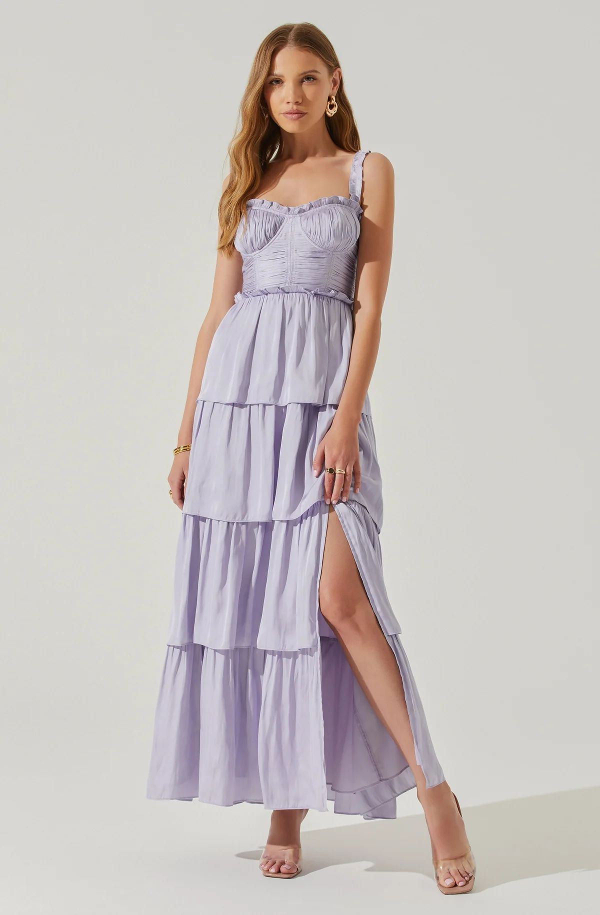 Tempany Tiered Maxi Dress | ASTR The Label (US)