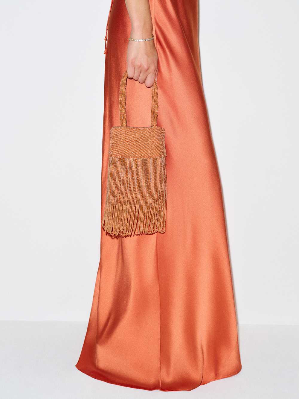 Valentina Mini Beaded Bag | Reformation (Global)