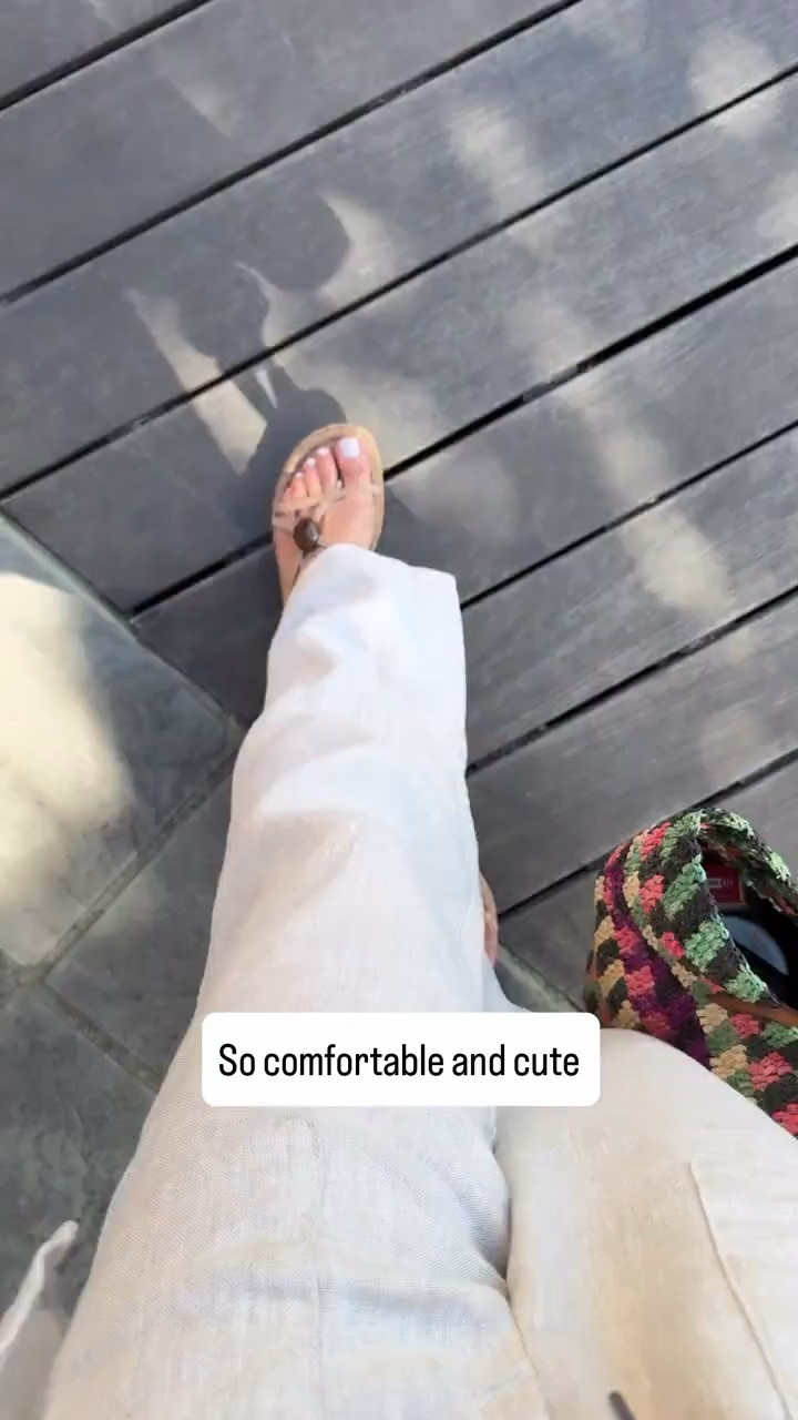 These sandals have been one of my most-worn pairs this season. They’re comfortable enough to walk in for hours, the slim straps go with everything from dresses to denim, and the neutral color makes them an easy grab no matter what I’m wearing.

strappy sandals, neutral sandals, summer shoes, comfortable sandals, vacation style, everyday footwear, warm weather outfit, minimalist style, casual chic, annabrstyle

#LTKTravel #LTKSeasonal #LTKootd