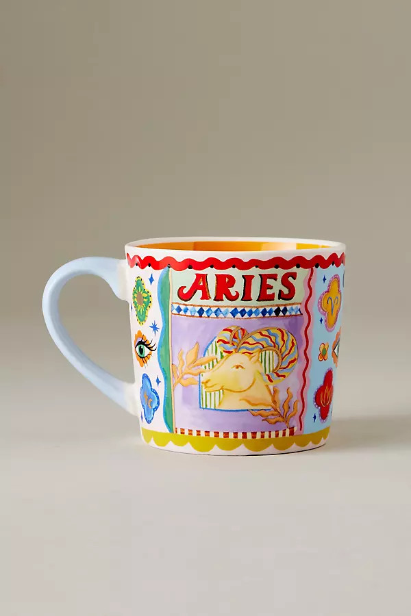 Eleanor Bowmer Zodiac China Mug | Anthropologie (UK)