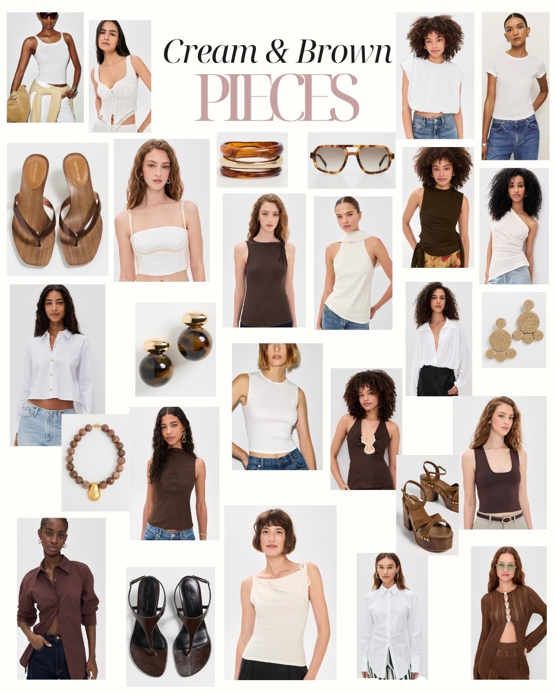 Cream and brown pieces

#LTKootd #LTKSeasonal