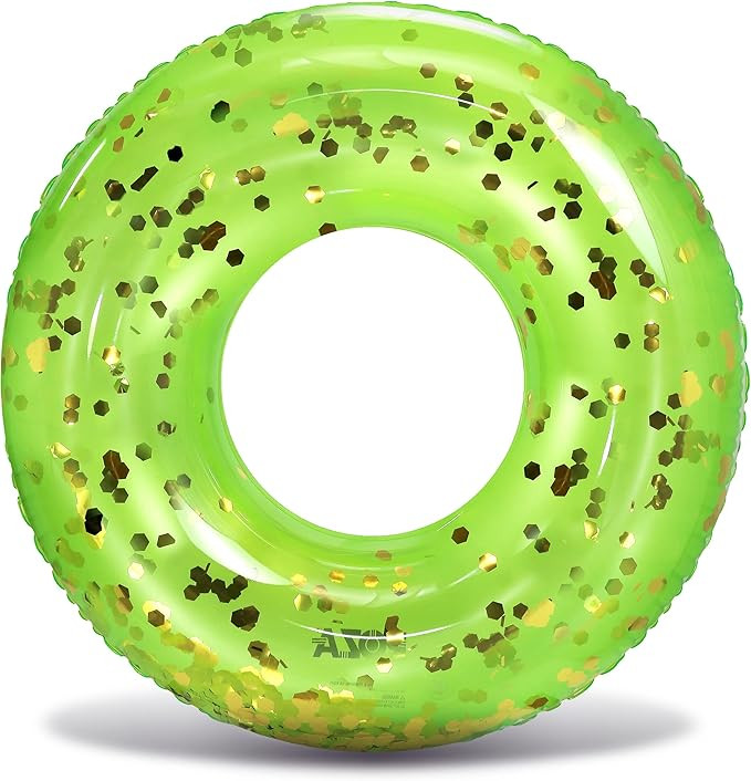 CoTa Global Inflatable Pool Float Tube Confetti Premium Swim Ring Heavy Duty Vinyl Flotation Pool... | Amazon (US)