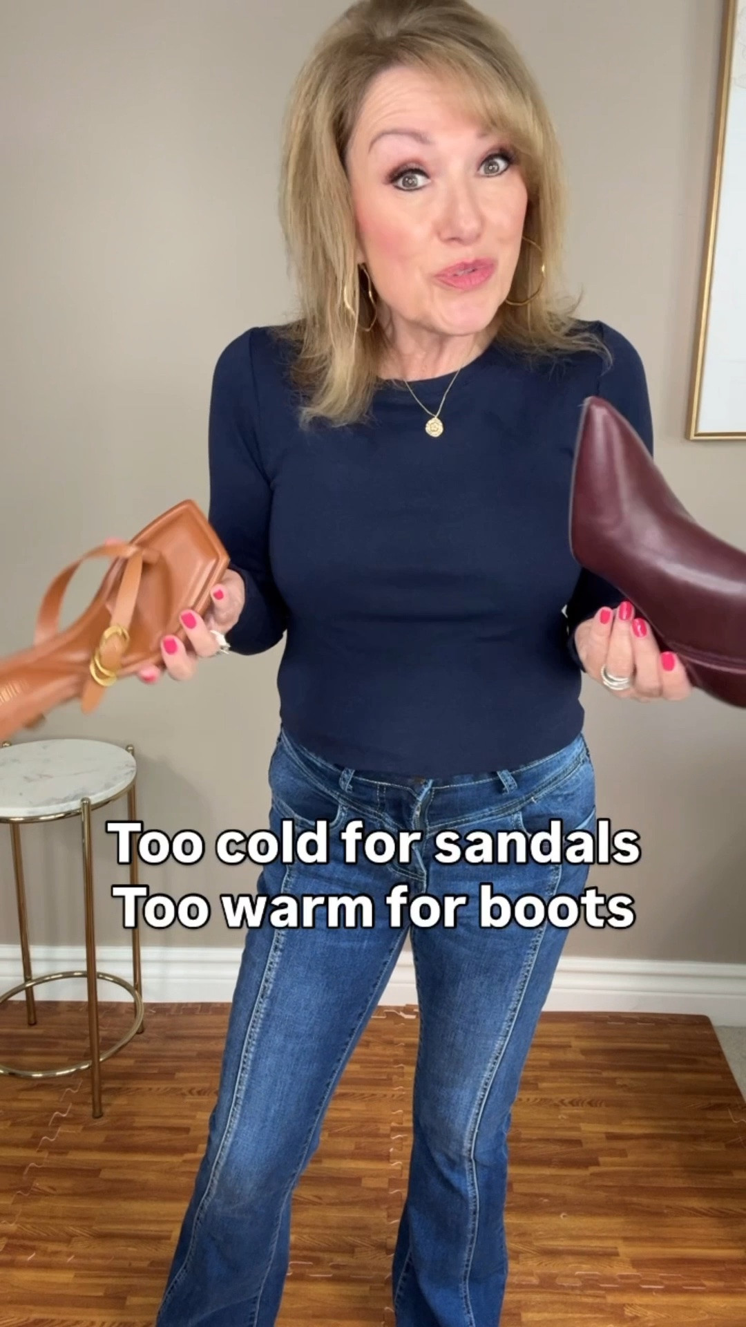 It’s the “in-between” season for shoes and probably the most dreaded! It’s hard to know what to wear your usual “go-to” is not appropriate! 

I’ve rounded up some choices for all four trends. Some more fashion forward, some a modified alternative to help you make the trend work for you!

#LTKootd #LTKSeasonal #LTKOver40