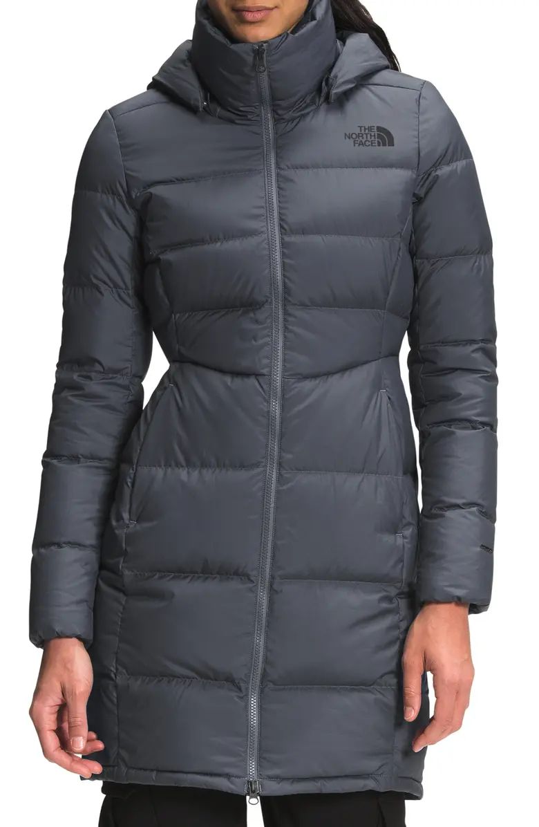 The North Face Metropolis Water Repellent 550 Fill Power Down Hooded Parka | Nordstrom | Nordstrom
