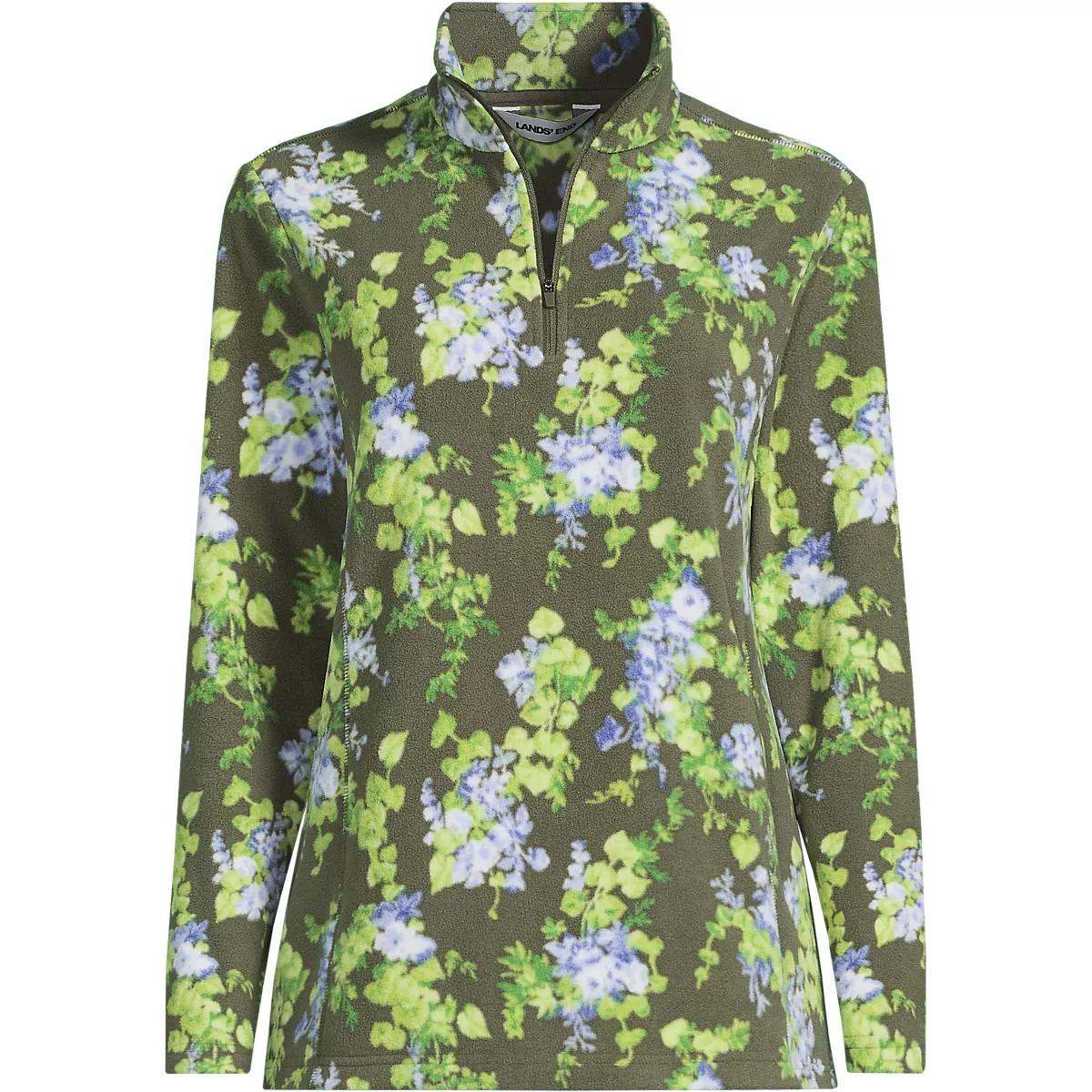 Anyweather Fleece Quarter Zip Pullover | Lands' End (US)