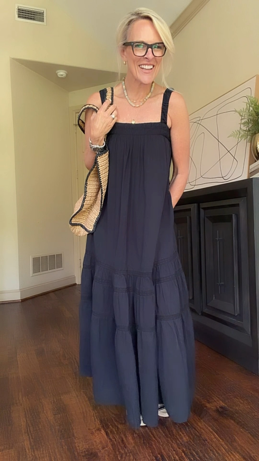 Great quality 
Currently on sale 25% off, so under $100
Comes in 3 colors
Wearing small, lined. Has pockets 

Summer dress. Vacation outfit

#LTKSaleAlert #LTKOver40 #LTKTravel