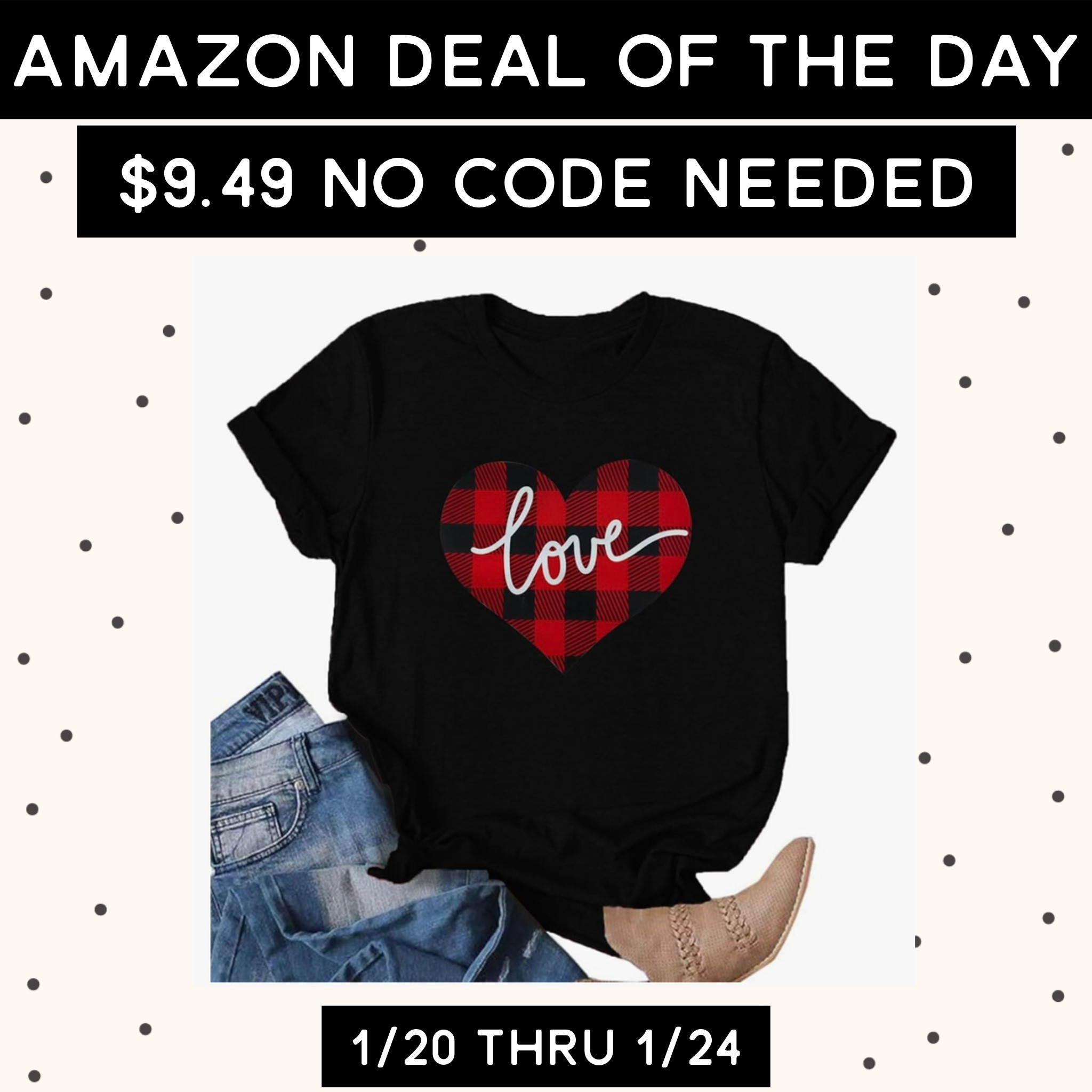 Valentine’s Day shirt 

#LTKSaleAlert #LTKFindsUnder50 #LTKSeasonal