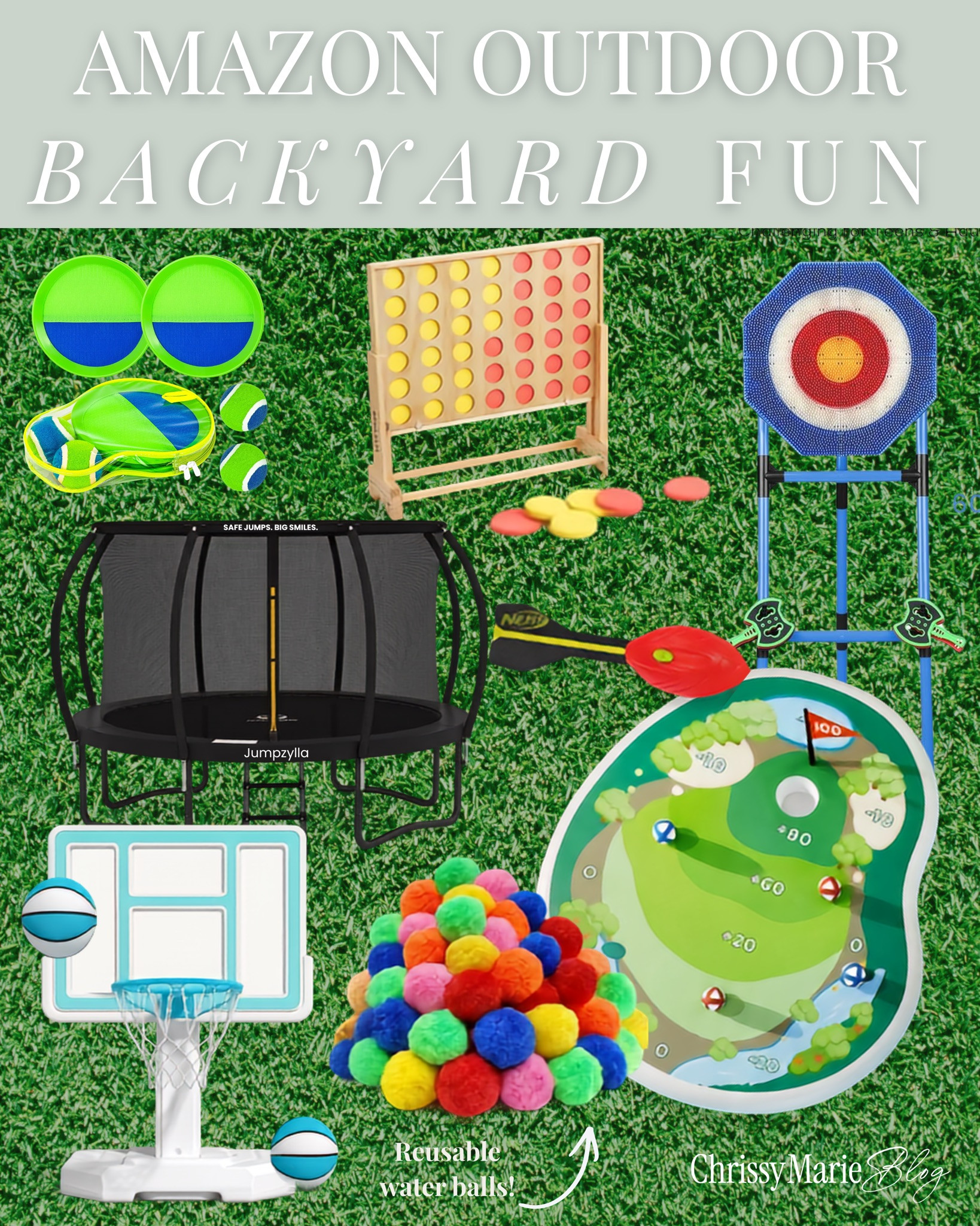 Backyard fun from Amazon that makes staying home feel like the easier option. Pool extras, outdoor games, and all the little summer things that keep everyone entertained without turning the backyard into a full-blown event. 

 #LTKmomlife #LTKHome #LTKKids