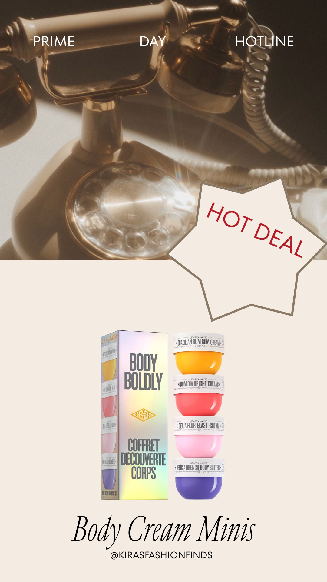☎️ PRIME DAY HOTLINE ☎️

🚨 HOT DEAL ALERT 🚨

This is one of today's best Prime Day finds and the savings are too good to ignore. 🔥✨

✔️ Major markdown
✔️ Limited-time Prime pricing
✔️ Customer favorite
✔️ Worth grabbing before it sells out

Prime Day deals can change without warning, so if you've had your eye on this one, now is the time to grab it.

🛒 Shop now before the price changes!