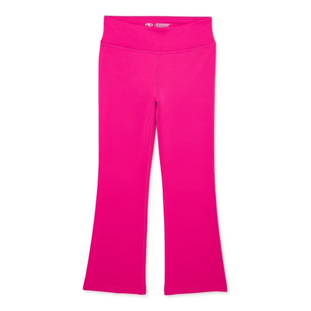 Athletic Works Girls Knit Flare Leggings, Sizes 4-18 | Walmart (US)
