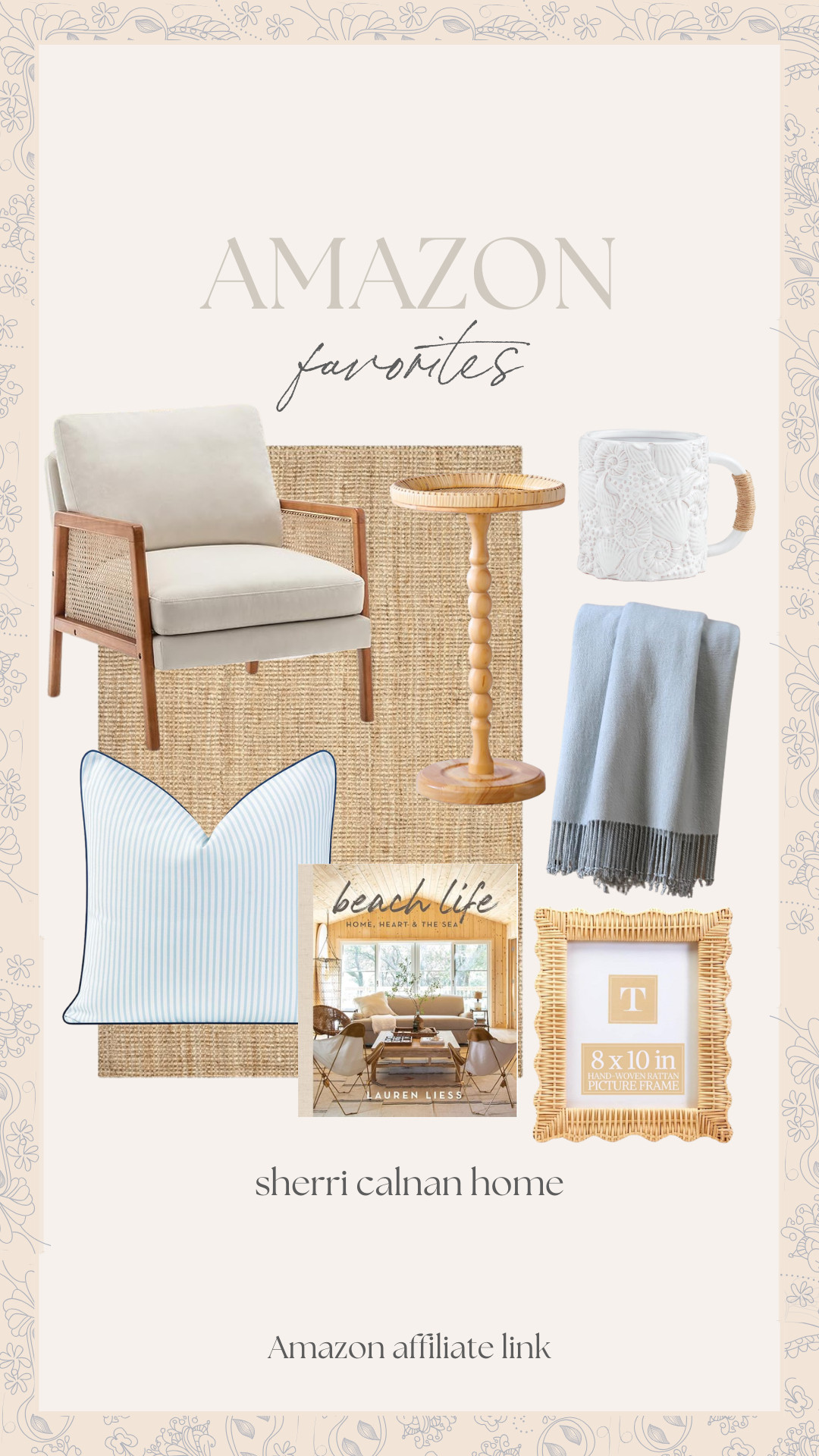 Amazon Home Favorites

neutral home / modern coastal home / amazon home / amazon decor / rattan chair / amazon throw pillow / amazon side table / wicker / coffee table book / sherricalnan 

 

#LTKSeasonal #LTKHome #LTKFindsUnder100