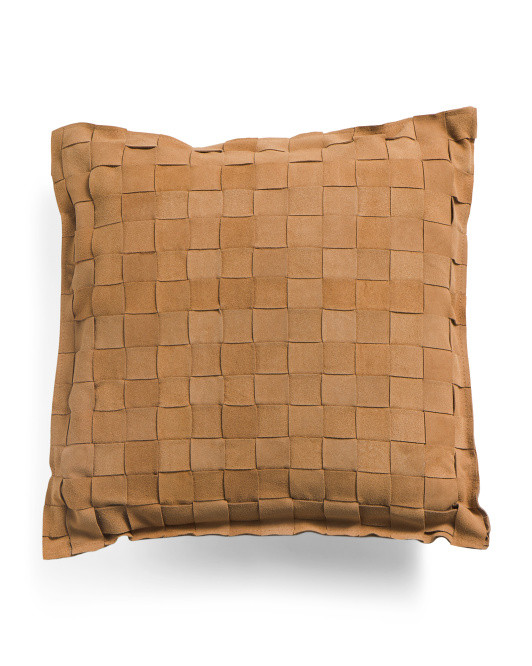 Suede 18x18 Woven Pillow | Throw Pillows | Marshalls | Marshalls