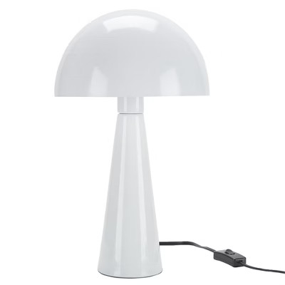 16" Mid-Century Modern Metal Mushroom Accent Table Lamp - Nourison | Target