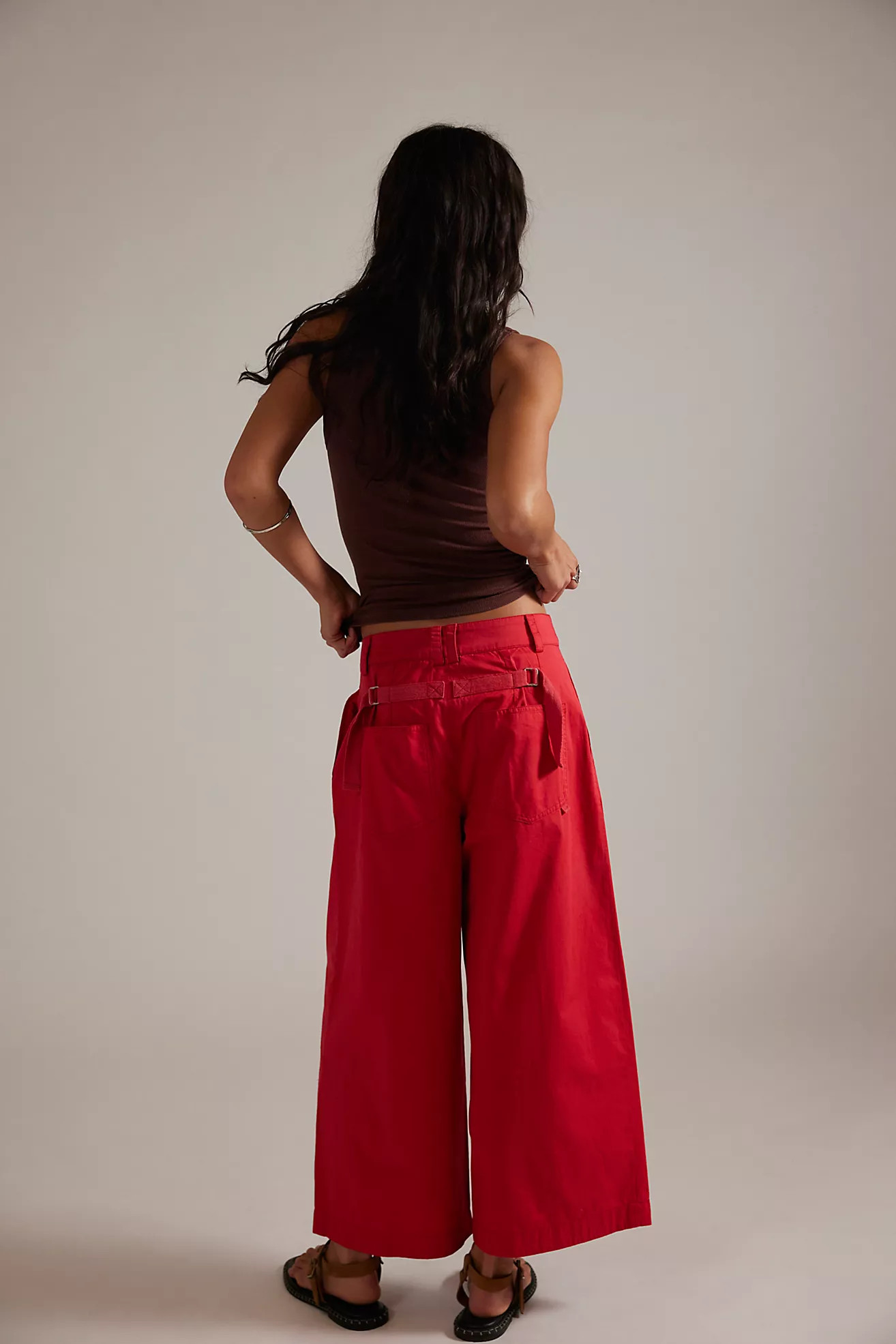 Silverlake Wide-Leg Chino Trousers | Free People (Global - UK&FR Excluded)
