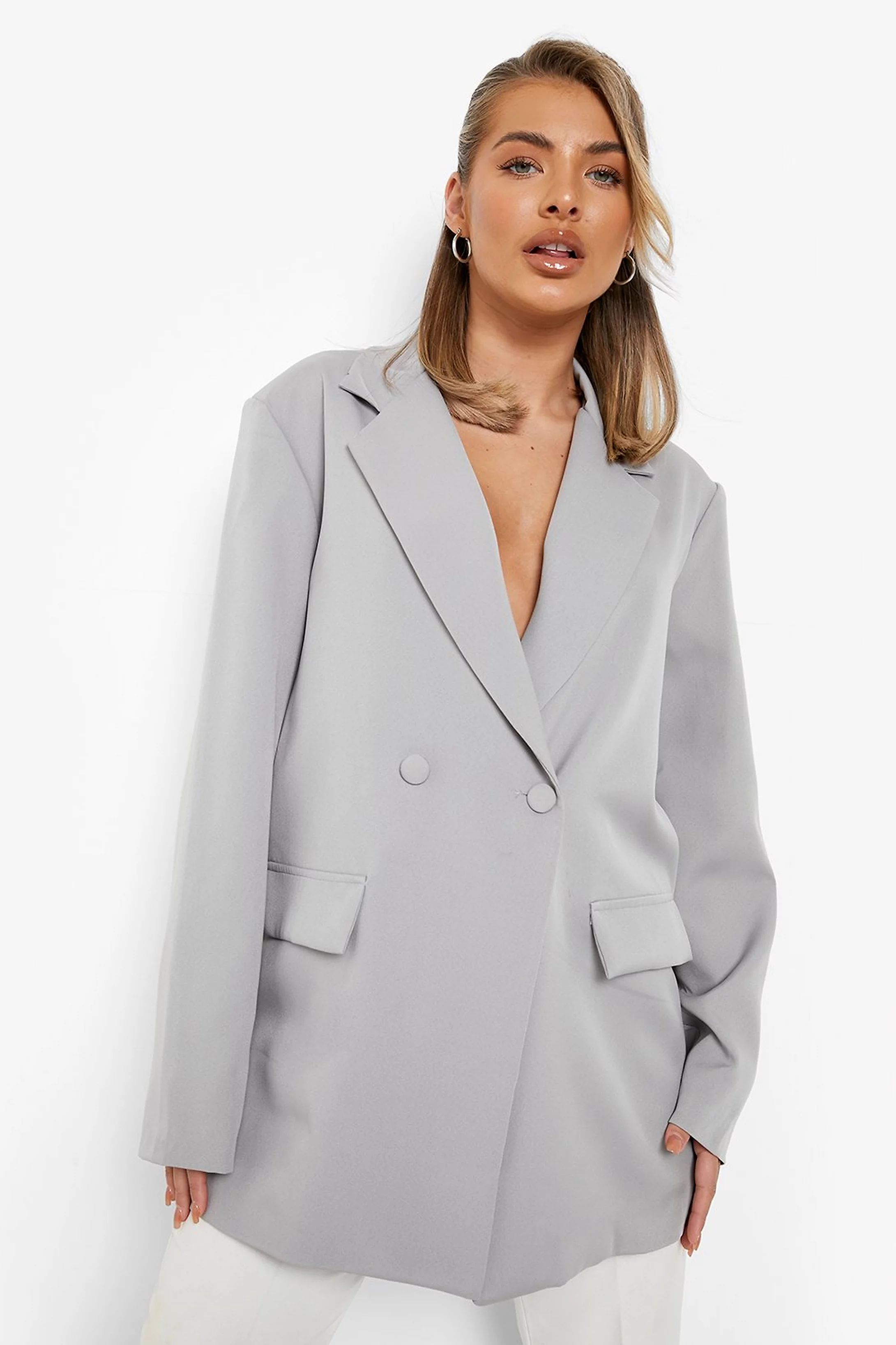 Oversized Relaxed Fit Blazer | Boohoo.com (US & CA)
