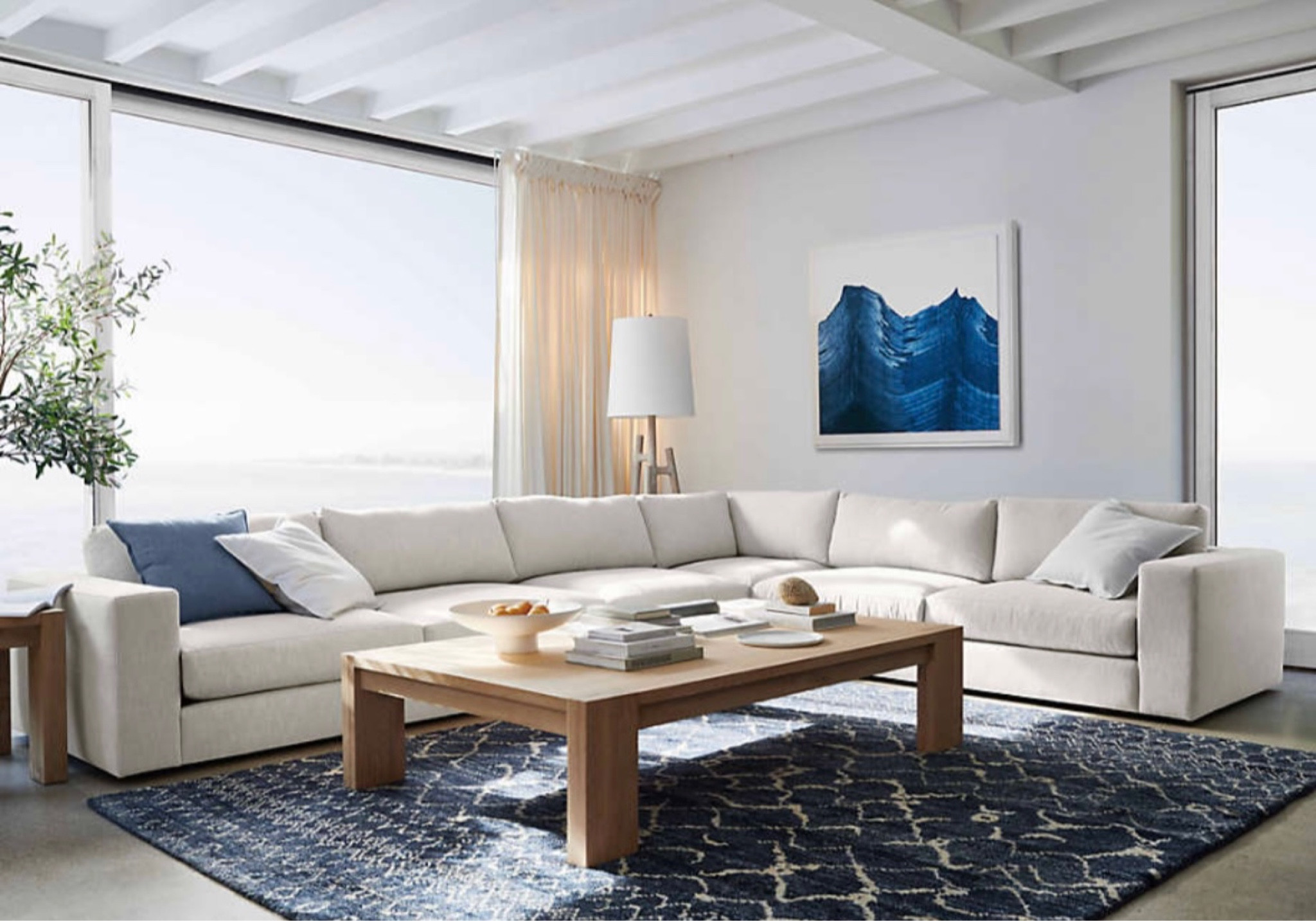 Oceanside 2-Piece Left-Arm Chaise Sectional Sofa

Clean lines and an on-trend, how-low-can-you-go seat give our Oceanside sectional its breezy ease and modern attitude. Set on one-inch legs set just beyond the shadow line, the combination of left-arm chaise and right-arm sofa floats in a room, and the wrap-around flow from arm to back gives the low-profile, two-piece sectional a neat, fully finished look from any angle. Soft-yet-structured cushions provide just enough support for a comfortable seat you won't want to leave. We love the generous width of the arms, perfect for propping books or serving as a casual perch for conversing.

#LTKfamily #LTKsalealert #LTKhome
