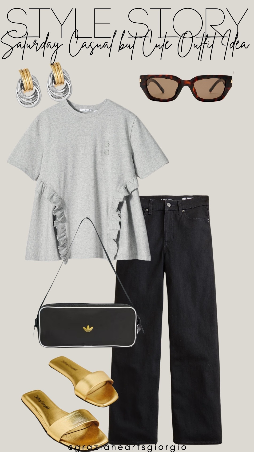 Saturday Casual but Cute Outfit Idea 
.
#saturday

#LTKootd #LTKgrwm