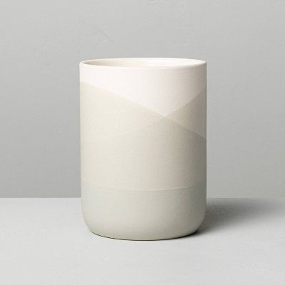 7.76oz Salt Dipped Ceramic Candle - Hearth &#38; Hand&#8482; with Magnolia | Target